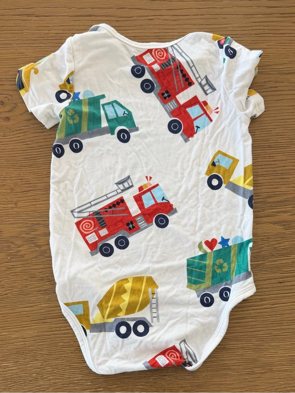 Little Sleepies Community Cars Bodysuit/Onesie with Colorful Car Print